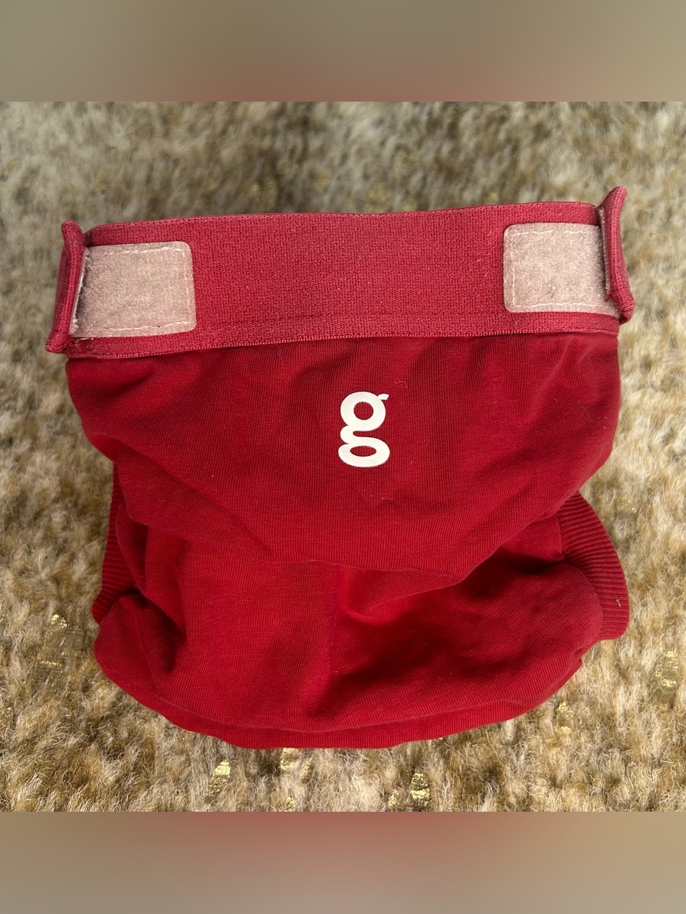 5 for $25🔥GDiapers Red Reusable Cloth Diaper Large (26-36 lbs.)